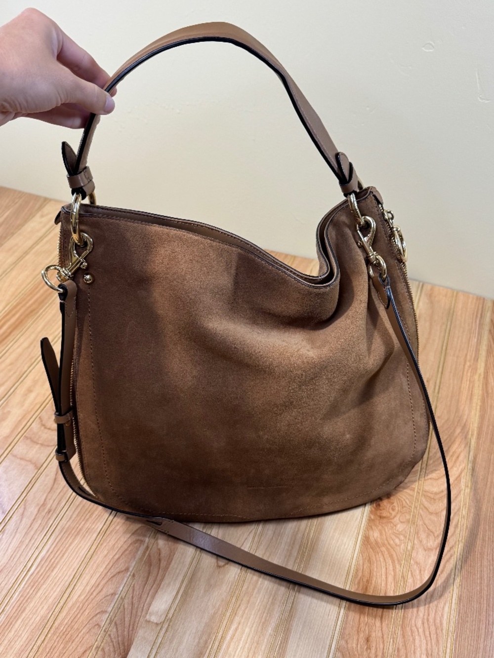 Rebecca Minkoff Genuine Brown Leather Purse